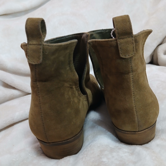 Breckelles Suede Ankle Boots - Tan - Picture 5 of 5